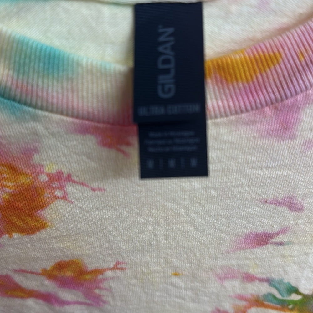 NEW! Medium Long Sleeve Tie Dye Tee - Picture 6 of 6